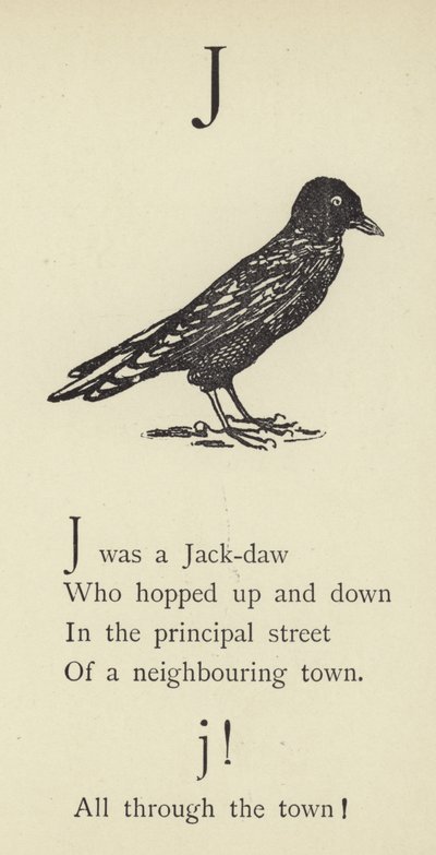 The Letter J by Edward Lear